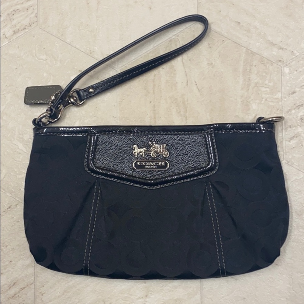 Coach Signature Wristlet